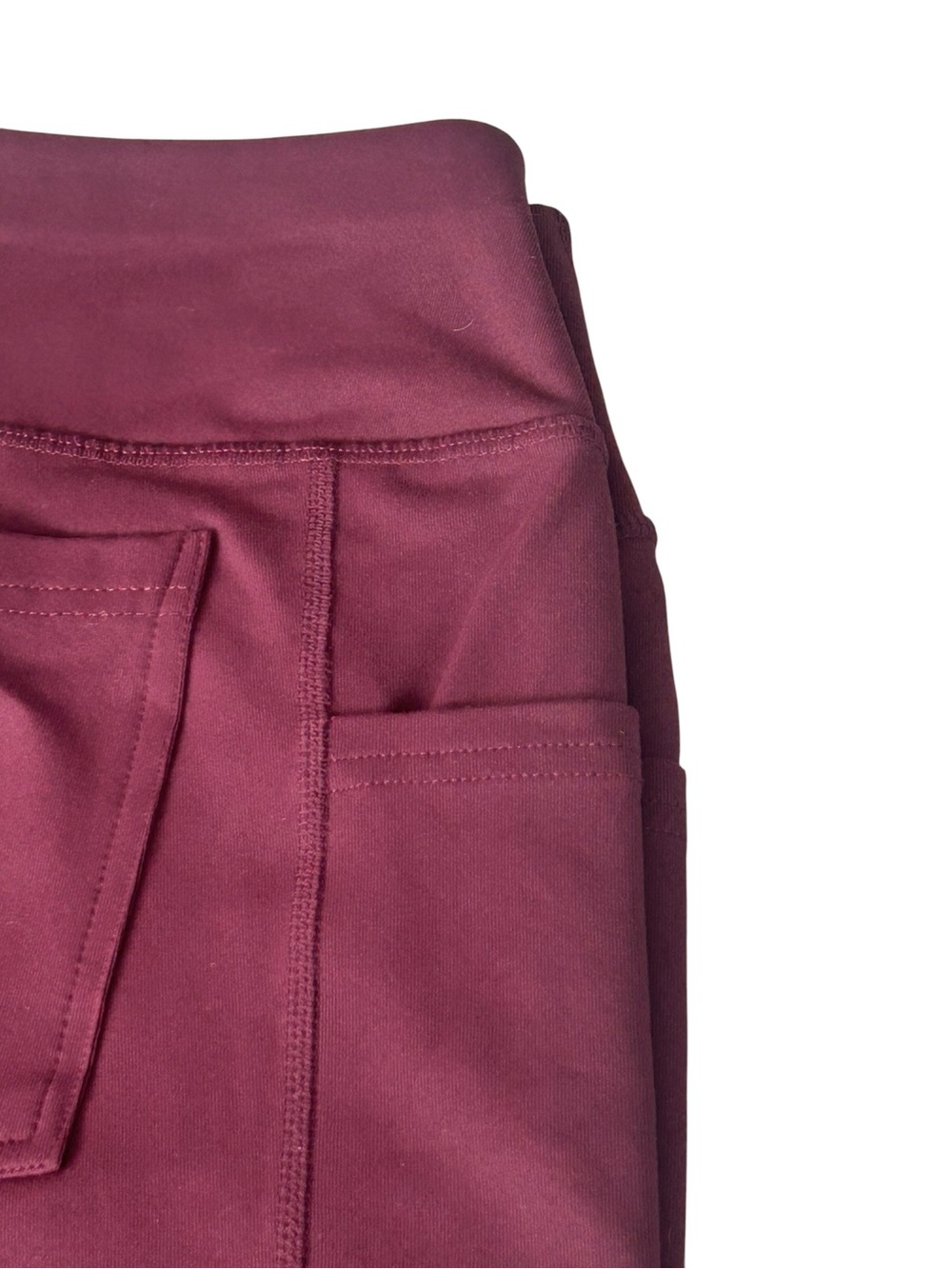 SKECHERS GO WALK OG Pant Regular length Burgundy Size Large Activewear Like new - Picture 9 of 11